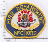 Washington - McCord Fire Dept Patch