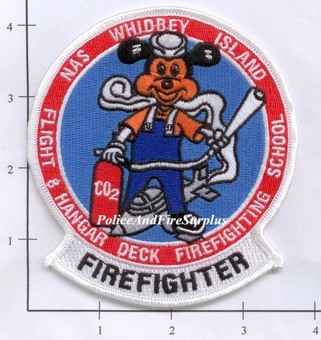 Washington - Whidbey Island NAS Flight & Hangar Deck Firefighting School Patch v1
