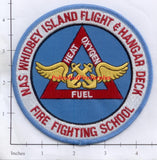 Washington - Whidbey Island NAS Flight & Hangar Deck Firefighting School Patch v2