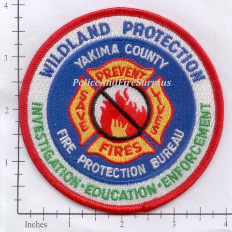 Washington - Yakima County Wildland Protection Fire Protection Bureau Patch