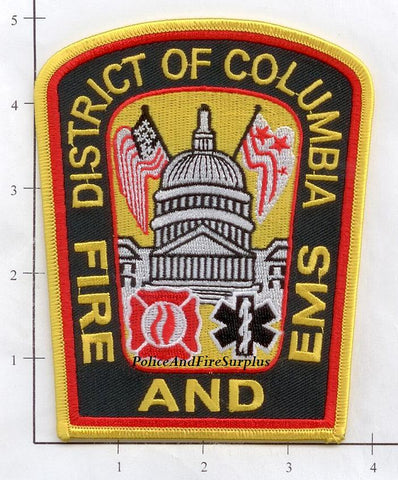 Washington DC -  Fire And EMS Fire Dept Patch v1