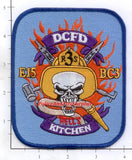 Washington DC - Engine 15 Battalion 3 Rescue Squad 1 Fire Dept Patch
