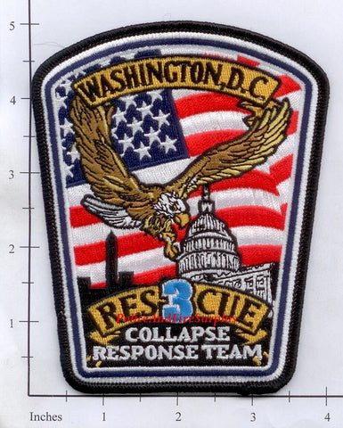 Washington DC - Rescue 3 Fire Dept Patch v1