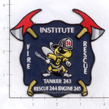West Virginia - Institute Fire Rescue - Engine 245 Rescue 244 Tanker 243 Fire Dept Patch