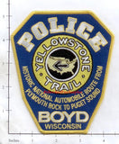 Wisconsin - Boyd Police Dept Patch v1
