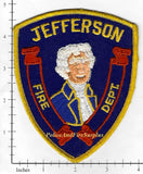 Wisconsin - Jefferson Fire Dept Patch