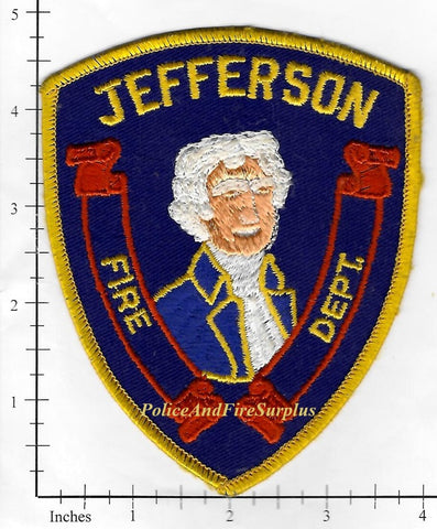 Wisconsin - Jefferson Fire Dept Patch