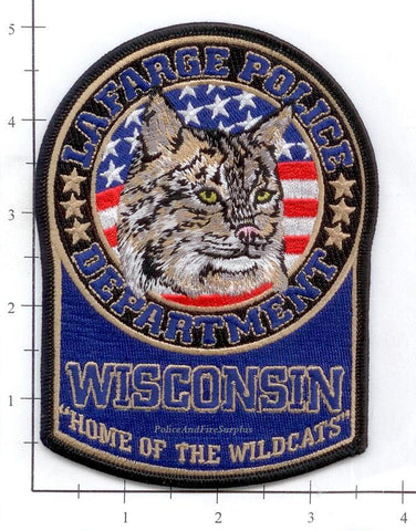 Wisconsin - LaFarge Police Dept Patch v1