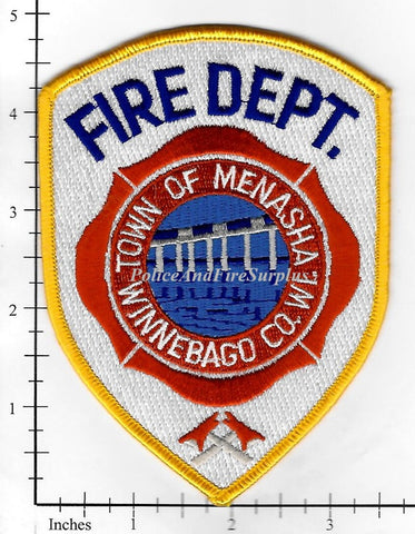 Wisconsin - Menasha Fire Dept Patch