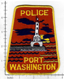 Wisconsin - Port Washington Police Patch