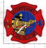 Wisconsin - Sturtevant Fire Rescue Patch