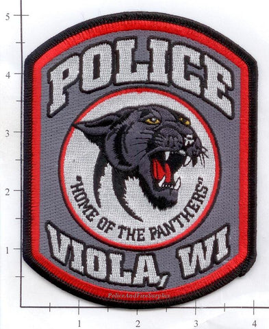 Wisconsin - Viola Police Dept Patch v1
