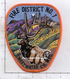 Wyoming - Sweetwater County Fire District No 1 Patch