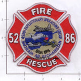 Afghanistan - Bagram Air Base 455th EOPG Fire Rescue Fire Dept Patch v1
