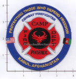 Afghanistan - Kabul Camp Phoenix Fire Dept Patch