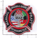 Afghanistan - Mazar-E-Sharif Marmal Pratt Fire Dept Patch