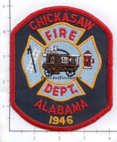 Alabama - Chicksaw Fire Dept Patch