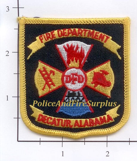 Alabama - Decatur Fire Dept Patch – Police And Fire Surplus