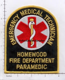 Alabama - Homewood Emergency Medical Technician Paramedic Fire Dept Patch