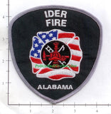 Alabama - Ider Fire Dept Patch