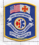 Alabama - Lannett Fire Dept Patch
