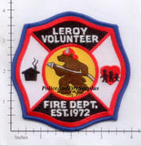 Alabama - Leroy Volunteer Fire Dept Patch