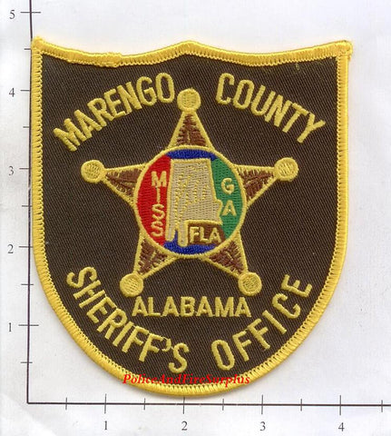 Alabama - Marengo County Sheriff's Office Police Dept Patch
