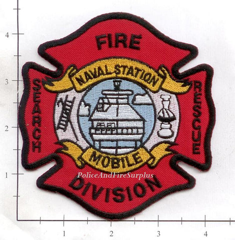Alabama - Mobile Naval Station Fire Division Search & Rescue Patch