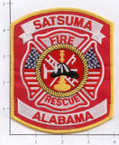 Alabama - Satsuma Fire Rescue Patch