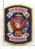 Alabama - Mobile Fire Dept Patch Used