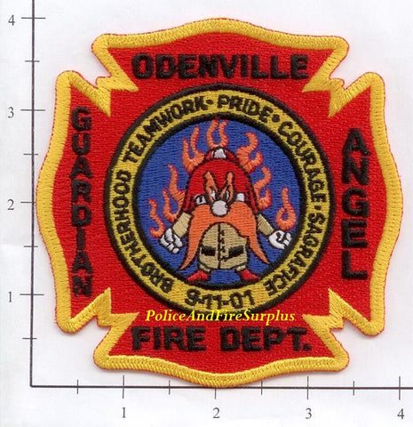 Alabama - Odenville 9-11-01 Fire Dept Patch