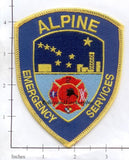 Alaska - Alpine Emergency Services Patch