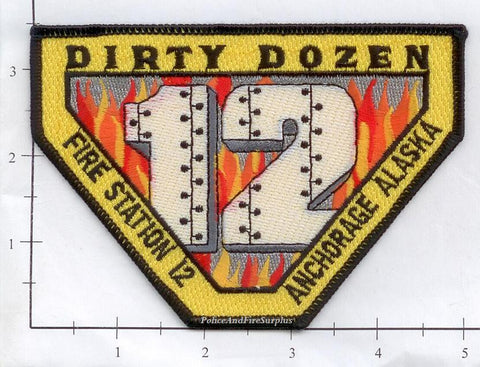 Alaska - Anchorage Station 12 Fire Dept Patch