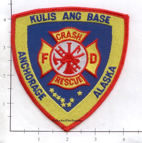 Alaska - Anchorage Kulis Air National Guard Fire Dept Patch