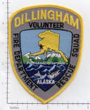 Alaska - Dillingham Volunteer Fire Dept Rescue Squad Patch v1