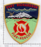 Alaska - Fort Richardson Fire Rescue Patch