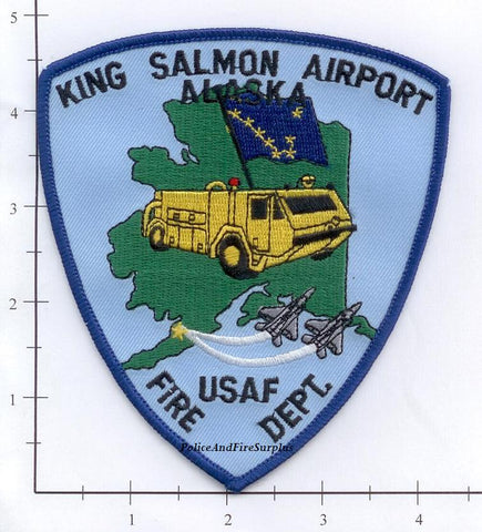 Alaska - King Salmon USAF Airport Fire Dept Patch