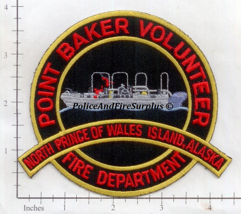 Alaska - Point Baker Volunteer Fire Dept Patch