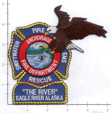 Alaska - Anchorage Fire Dept - Eagle River Fire Rescue Patch v1