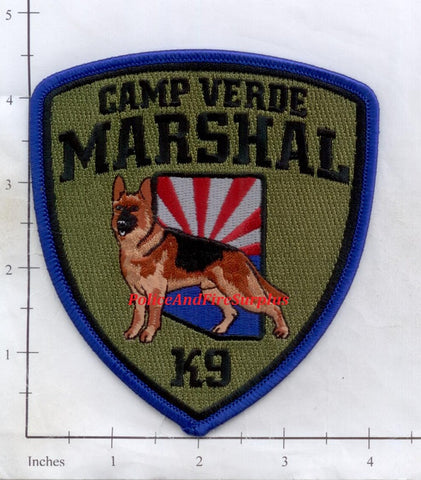 Arizona - Camp Verde K-9 Marshall Police Dept Patch