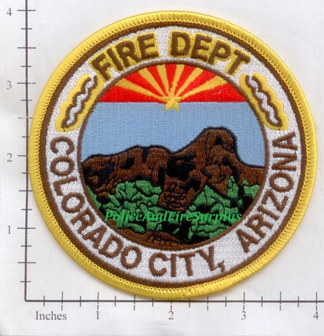 Arizona - Colorado City Fire Dept Patch