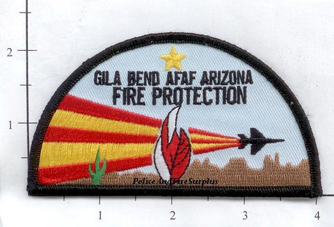 Arizona - Gila Bend AFAF Fire Protection Fire Dept Patch