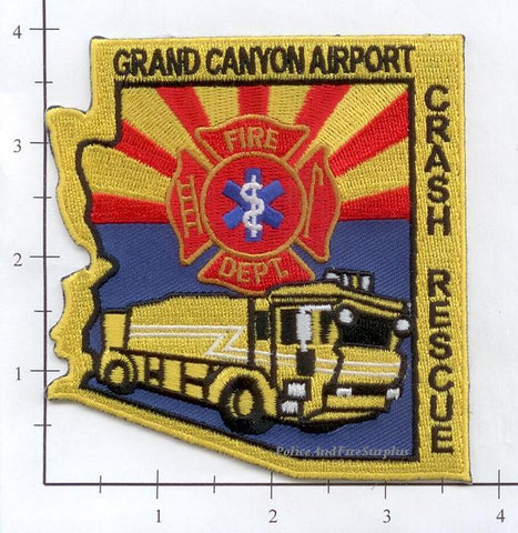 Arizona - Grand Canyon Airport Crash Rescue Fire Dept Patch