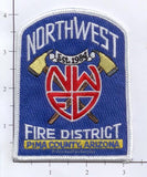 Arizona - Northwest Fire District Patch Pima County v1
