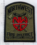Arizona - Northwest Fire District Patch Pima County v2 Subdued