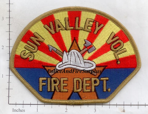 Arizona - Sun Valley Volunteer Fire Dept Patch