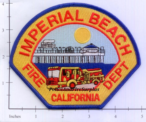 California - Imperial Beach Fire Dept Patch