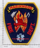 California - Marinwood Fire Dept Patch