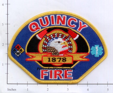 California - Quincy Fire Dept Patch