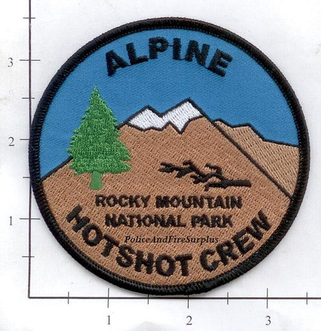 Colorado - Alpine Hotshot Crew Fire Dept Patch